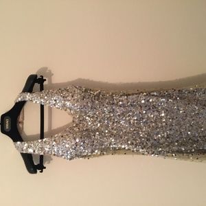 La Femme Sequin dress